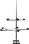 vidaXL - Kerstdecoratie - kerstboom - 75 - cm - metaal - zwart