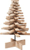vidaXL - Kerstdecoratie - kerstboom - 80 - cm - massief - grenenhout