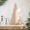 vidaXL - Kerstdecoratie - kerstboom - 80 - cm - massief - grenenhout