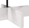 vidaXL - Kerstdecoratie - kerstboom - 80 - cm - massief - grenenhout - wit