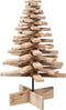 vidaXL - Kerstdecoratie - kerstboom - 80 - cm - massief - grenenhout