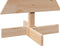 vidaXL - Kerstdecoratie - kerstboom - 80 - cm - massief - grenenhout