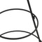 vidaXL - Kerstdecoratie - kerstboom - 90 - cm - metaal - zwart