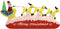 vidaXL - Kerstdecoratie - kerstman - en - rendieren - opblaasbaar - LED - 145 - cm