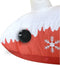 vidaXL - Kerstdecoratie - kerstman - en - rendieren - opblaasbaar - LED - 145 - cm