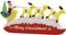 vidaXL - Kerstdecoratie - kerstman - en - rendieren - opblaasbaar - LED - 145 - cm