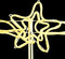 vidaXL - Kerstdecoratie - kerststal - 240 - LED's - 116x41x87 - cm