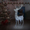 vidaXL - Kerstdecoratie - rendier - 250 - LED's - koudwit - 180 - cm - acryl
