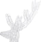 vidaXL - Kerstdecoratie - rendier - 250 - LED's - koudwit - 180 - cm - acryl
