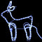 vidaXL - Kerstdecoratie - rendier - en - slee - 252 - LED's