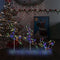 vidaXL - Kerstdecoratie - rendieren - en - slee - 260x21x87 - cm - acryl - meerkleurig