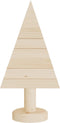 vidaXL - Kerstdecoraties - kerstboom - 2 - st - 30 - cm - massief - grenenhout