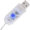 vidaXL - Kerstdecoratiesterren - 3 - st - LED - buiten - binnen - mesh - goudkleurig