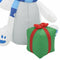 vidaXL - Kerstfiguur - ijsbeer - opblaasbaar - LED - binnen - en - buiten - 2,4 - m