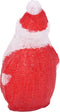 vidaXL - Kerstfiguur - kerstman - LED - binnen - en - buiten - 28 - cm - acryl