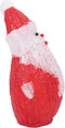 vidaXL - Kerstfiguur - kerstman - LED - binnen - en - buiten - 28 - cm - acryl