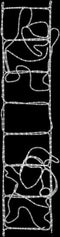 vidaXL - Kerstfiguur - kerstman - op - ladder - opvouwbaar - 552 - LED's - 50x200 - cm