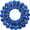 vidaXL - Kerstkrans - 45 - cm - polystyreen - blauw