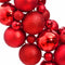 vidaXL - Kerstkrans - 45 - cm - polystyreen - rood