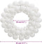 vidaXL - Kerstkrans - 45 - cm - polystyreen - wit