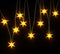 vidaXL - Kerstlamp - 10 - LED's - 10 - cm - geel