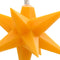 vidaXL - Kerstlamp - 10 - LED's - 10 - cm - geel