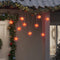 vidaXL - Kerstlamp - 10 - LED's - 10 - cm - rood