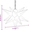 vidaXL - Kerstlamp - 10 - LED's - 10 - cm - rood