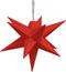 vidaXL - Kerstlamp - 10 - LED's - 10 - cm - rood
