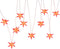 vidaXL - Kerstlamp - 10 - LED's - 10 - cm - rood