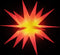 vidaXL - Kerstlamp - met - grondpin - en - LED - inklapbaar - 57 - cm - rood