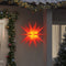 vidaXL - Kerstlamp - met - LED - inklapbaar - 100 - cm - rood