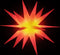 vidaXL - Kerstlampen - met - grondpin - en - LED's - 3 - st - 35 - cm - rood
