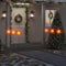 vidaXL - Kerstlampen - met - grondpin - en - LED's - 3 - st - 35 - cm - rood