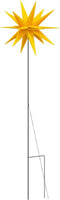 vidaXL - Kerstlampen - met - grondpin - en - LED's - 3 - st - 35 - cm - geel