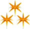 vidaXL - Kerstlampen - met - grondpin - en - LED's - 3 - st - 35 - cm - geel