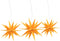 vidaXL - Kerstlampen - met - LED's - 3 - st - inklapbaar - geel