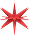 vidaXL - Kerstlampen - met - LED's - 3 - st - inklapbaar - rood
