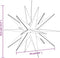 vidaXL - Kerstlampen - met - LED's - 3 - st - inklapbaar - wit