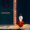 vidaXL - Kerstman - decoratief - LED - 60 - cm - luxe - stof
