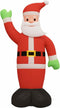 vidaXL - Kerstman - met - LED-verlichting - opblaasbaar - 370 - cm
