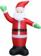 vidaXL - Kerstman - opblaasbaar - LED - XXL - IP20 - 600 - cm