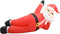 vidaXL - Kerstman - opblaasbaar - LED - XXL - IP44 - 360 - cm - rood