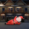 vidaXL - Kerstman - opblaasbaar - LED - XXL - IP44 - 360 - cm - rood