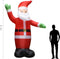 vidaXL - Kerstman - opblaasbaar - met - LED's - IP44 - 3 - m