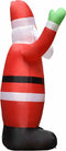 vidaXL - Kerstman - opblaasbaar - met - LED's - IP44 - 3 - m