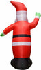 vidaXL - Kerstman - opblaasbaar - met - LED's - IP44 - 4,5 - m