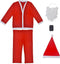 vidaXL - Kerstmanpak - kerstkostuum - set