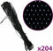 vidaXL Kerstnetverlichting 204 LED's binnen en buiten 3x2 m koudwit