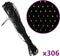 vidaXL Kerstnetverlichting 306 LED's binnen en buiten 3x3 m warmwit
